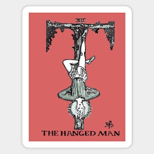 The Hanged Man - Major Arcana Tarot Card Magnet